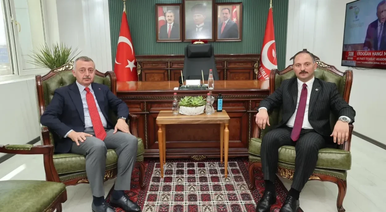 Büyükakın’dan Küpçü’ye Nezaket Ziyareti